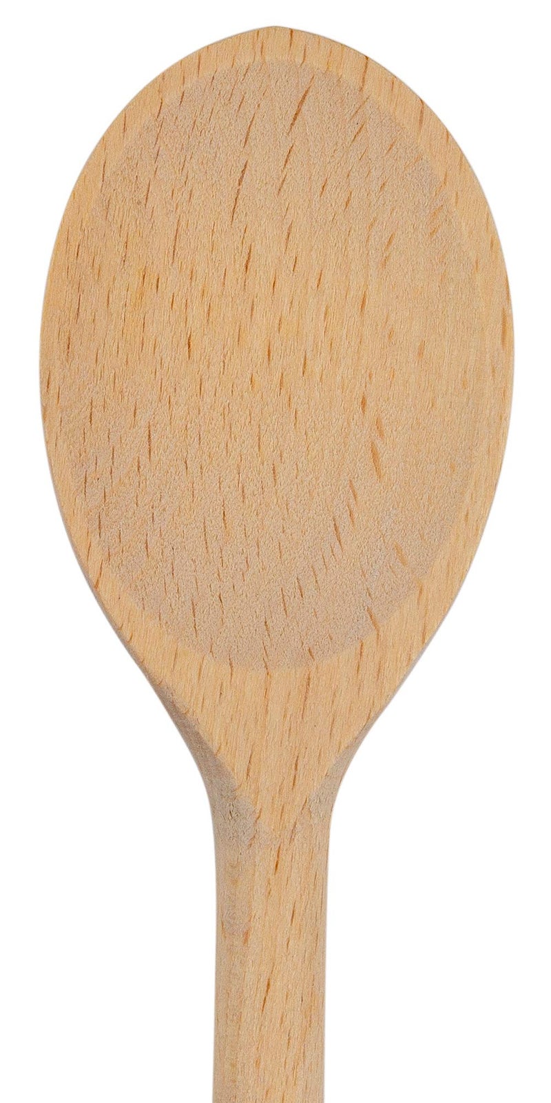 BICB Mini 8-Inch Long Wooden Spoons, Oval Wood Mixing Spoons for Baking, Stirring -Sauce Spoons Made of Natural Beechwood - Set of 6 mini wooden spoons - Image 3